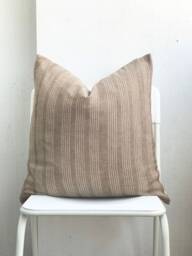 "Hmong Textile Pillow Cover Natural Dyed Batik, Boho Decor - 20"" X 20" - thumbnail 1
