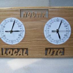 Dual 24 Hour Military Format Call Sign Clocks - thumbnail 3