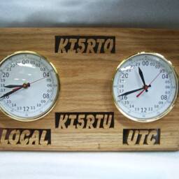Dual 24 Hour Military Format Call Sign Clocks - thumbnail 2