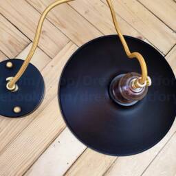 Handmade Steel Pendant Light Black Industrial Fixture For Bar Pub Hanging Rustic Vintage Spun Cone Pendant Lighting - thumbnail 4
