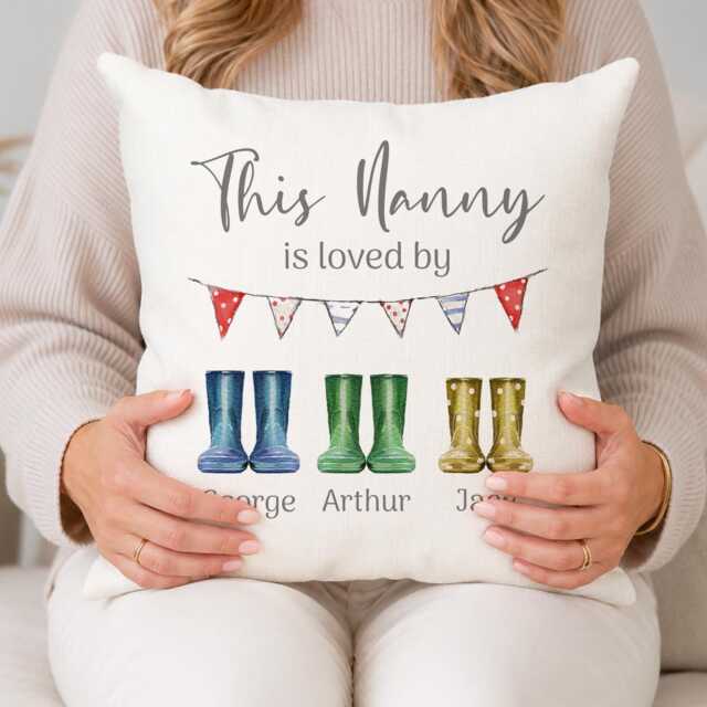 Nanny Is Loved By Cushion - Wellington - image 1