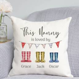 Nanny Is Loved By Cushion - Wellington - thumbnail 2
