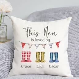 Nanny Is Loved By Cushion - Wellington - thumbnail 3