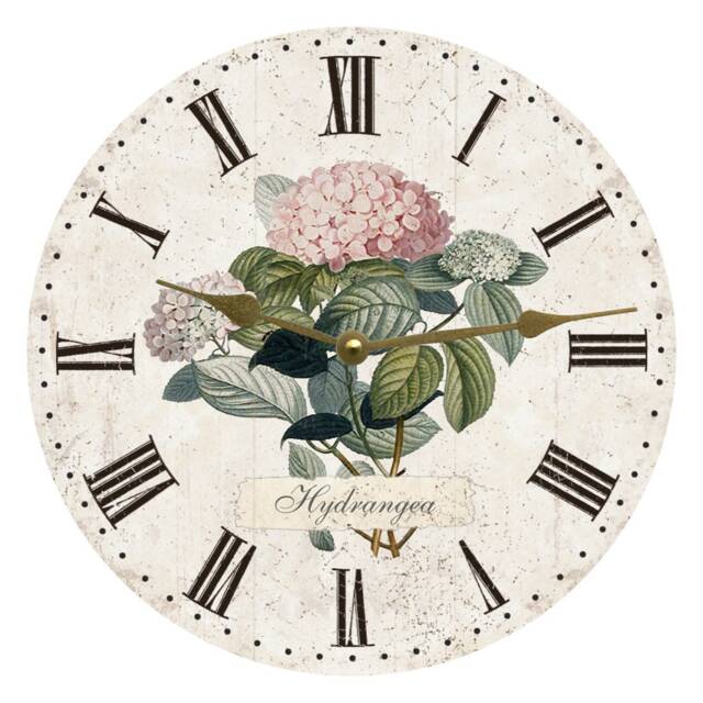 Hydrangea Clock - image 1