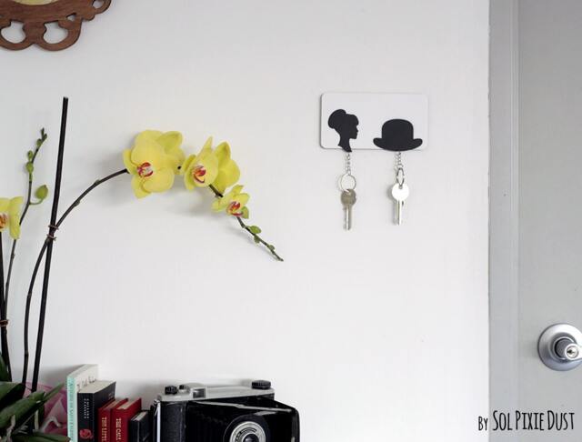 His & Hers Key Holder - Set Of 2 Key Chains - image 1