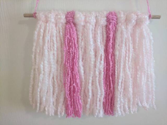 Cotton Candy Yarn Wall Tapestry - image 1