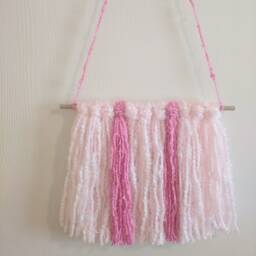 Cotton Candy Yarn Wall Tapestry - thumbnail 2