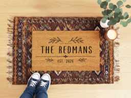 House Number Street Name Custom - Personalised & Mat - thumbnail 1