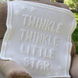 Twinkle Little Star Crochet Baby Blanket Pattern - thumbnail 2