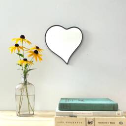 Heart Mirror No. 2/Handmade Wall Valentines Day C??ur Miroir Shaped Hanging Decor - thumbnail 3