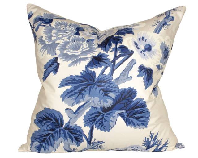 Schumacher Pyne Hollyhock Pillow Cover