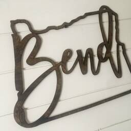 Custom City/state Laser Cut Wall Hanging - thumbnail 3