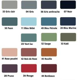 "Round Stool Cover Made To Measure & Colors Of Your Choice - ""Chloe" - thumbnail 3