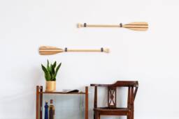 Decorative Wood Paddle, Decorative Oar, Nautical Decor, Wall Wooden Paddles, Canoe Paddle Yaoi