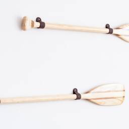 Decorative Wood Paddle, Decorative Oar, Nautical Decor, Wall Wooden Paddles, Canoe Paddle Yaoi - thumbnail 2