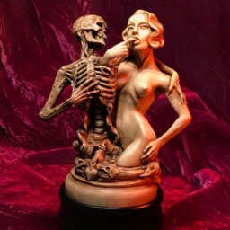 Whole Heartedly Danse Macabre Sculpture Thomas Kuntz Ltd. Ed - thumbnail 3