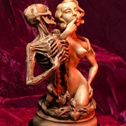 Whole Heartedly Danse Macabre Sculpture Thomas Kuntz Ltd. Ed - thumbnail 2