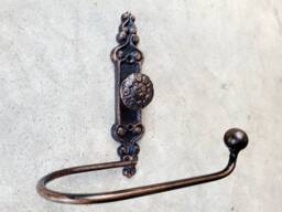 Toilet Paper Holder - Bathroom Hardware Tissue Tp Hanger Fleurdelisjunkie Wall Mounted Door Knob Design New