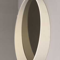 Round Deep Frame Wood Wall Mirror, Oak Or Walnut, Hallway & Bathroom Mirror - thumbnail 4