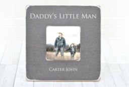 Father's Day Gift Dad Frame, Picture Photo Daddy Gift, Frame Husband Birthday - thumbnail 1