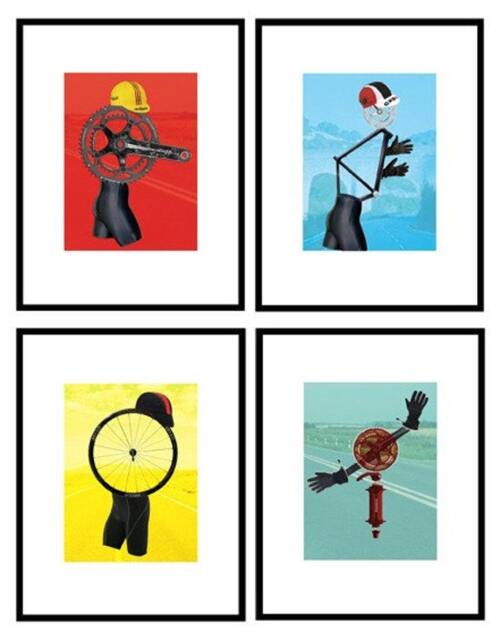 The Bike People Series - Limited Edition Prints, Framed - image 1