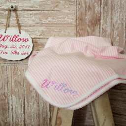 Personalized Baby Plaque & Blanket - thumbnail 2