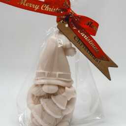 Gonk Candle With Christmas Tree Soy in Various Colours & Scents - thumbnail 2