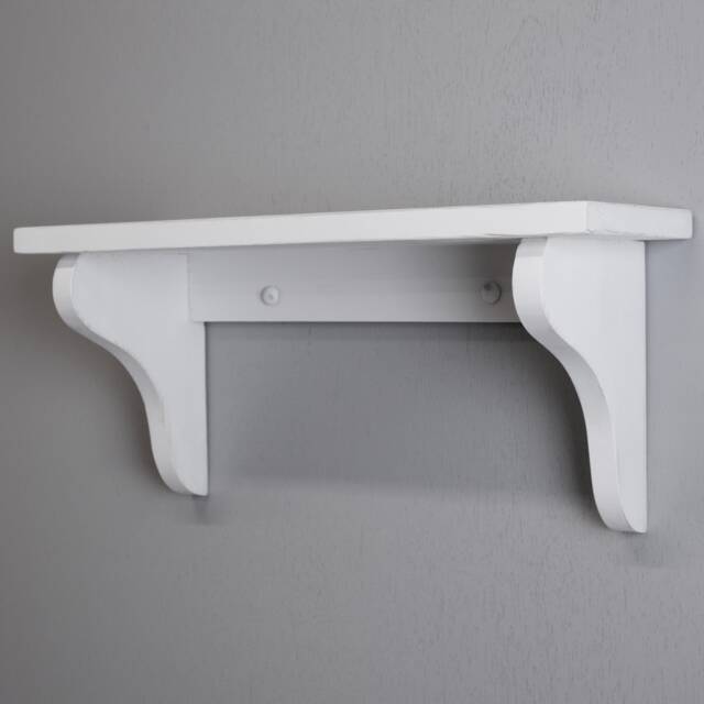 Wall Shelf 15cm Deep, Wooden Bookshelf, Cookery Books, Display Shelves - in Various Widths - image 1