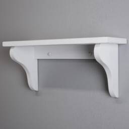 Wall Shelf 15cm Deep, Wooden Bookshelf, Cookery Books, Display Shelves - in Various Widths - thumbnail 1
