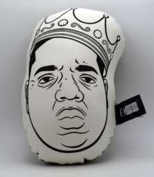Biggie Hip Hop Throw Pillow Illow Notorious Big Big Papa Decorative Large Rapper Cushion Couch Home Decor 90's Hip Hop - thumbnail 1