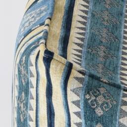 Kilim Bean Bag Pouf Cover F04 Turkish Moroccan Tribal Bohemian Square Kilim Rug Poef Puff Ottoman Footstool - thumbnail 2
