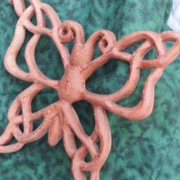 Celtic Butterfly Knot Of Metamorphosis-Life Transition Symbol-Celebrating Soul Journey Wall Hanging Animal Totem - thumbnail 3