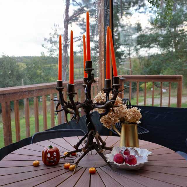 Real Antler Candle Holder For Rustic Home - image 1