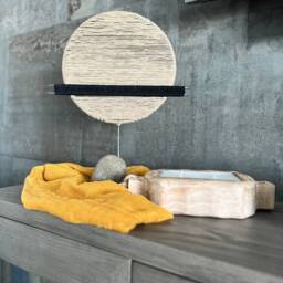 Decorative Accents & Sculptures// Metal Sculptural Objects// Fiber Art// Table Accent// - thumbnail 3