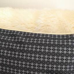 Piped Cushion Cover, Geometric Patterns, Cotton 40x40 cm - thumbnail 3