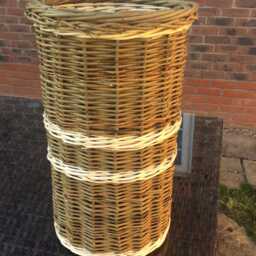 Handmade English Willow Umbrella Stand - thumbnail 3