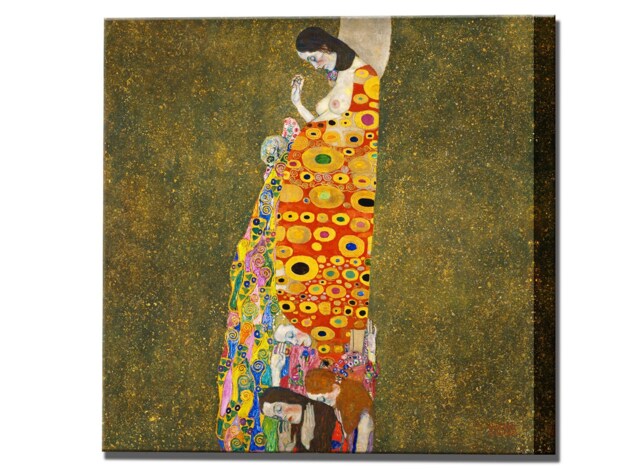 Gustav Klimt Hope Ii Canvas Print, Ready To Hang - image 1