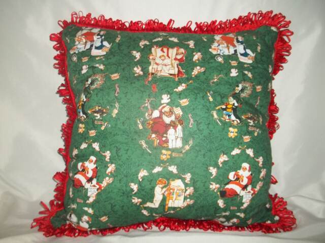 Santa Clause Christmas Decorative Pillow