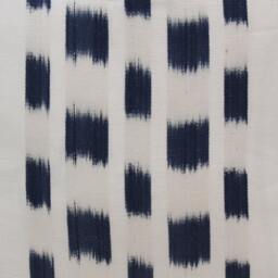 Schumacher Blue Izmir Ikat Pillow Cover Linen Cotton Blend Rmt - thumbnail 3