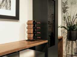 Wooden Wine Rack From Wood Decor Perfect Anniversary Gift & Wedding Home