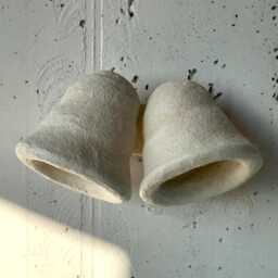 Wall Light Clay Sconce, Wabi Sabi Bathroom Light, Sconce With 2 Lights, Ceramic Sconce Lighting, Unique Lighting