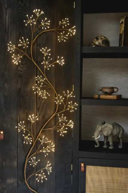 Woodland Ivy String Lights Warm White Led Indoor Garden Decor - image 1
