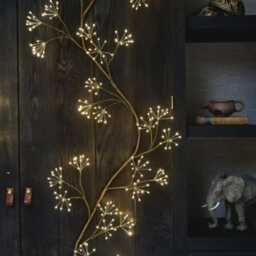 Woodland Ivy String Lights Warm White Led Indoor Garden Decor - thumbnail 4