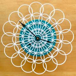 Handmade Retro Wall Clock - thumbnail 2
