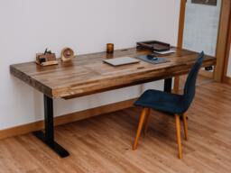 Height Adjustable Computer Table, Work Station, Fancy Led Light Adjust The For Work, Unique Design, Working From Home Desk