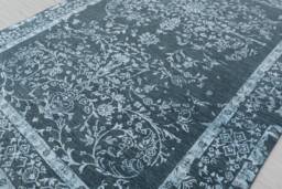 8x10 Blue Aqua Hand Knotted Modern Decorative Transitional Rug Wool Silk #251 - 242x300 cms. Free Shipping - thumbnail 1