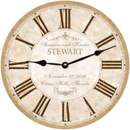 Anniversary Clock - Personalized Clock - thumbnail 2