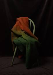 Autumn Burnt Orange Boiled Wool Blanket Throw For Autumnal Home Decor