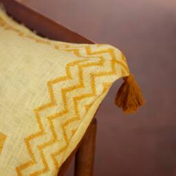 Handmade Block Print Euro Sham 100% Cotton Decorative Pillow Cover - thumbnail 3