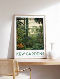 William Morris Print, Kew Gardens London Poster, Vintage Wall Art, Floral A1/A2/A3/A4 - thumbnail 1